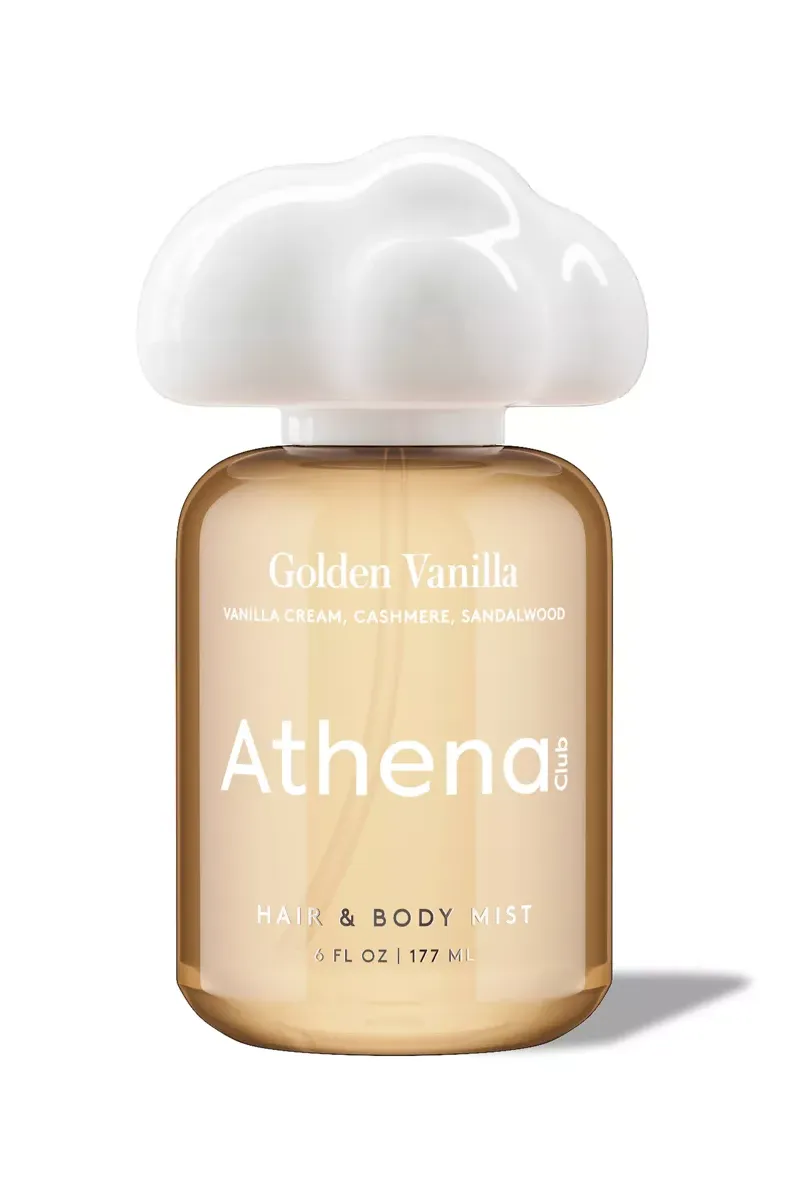 Athena Club, Women's Hair & Body Mist - Golden Vanilla