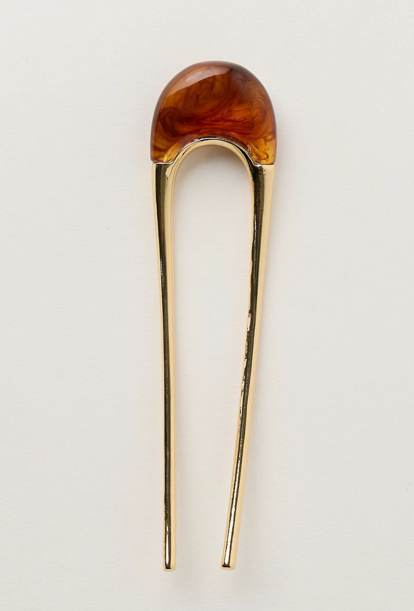 Free People Suki Gold Plated Hair Pin