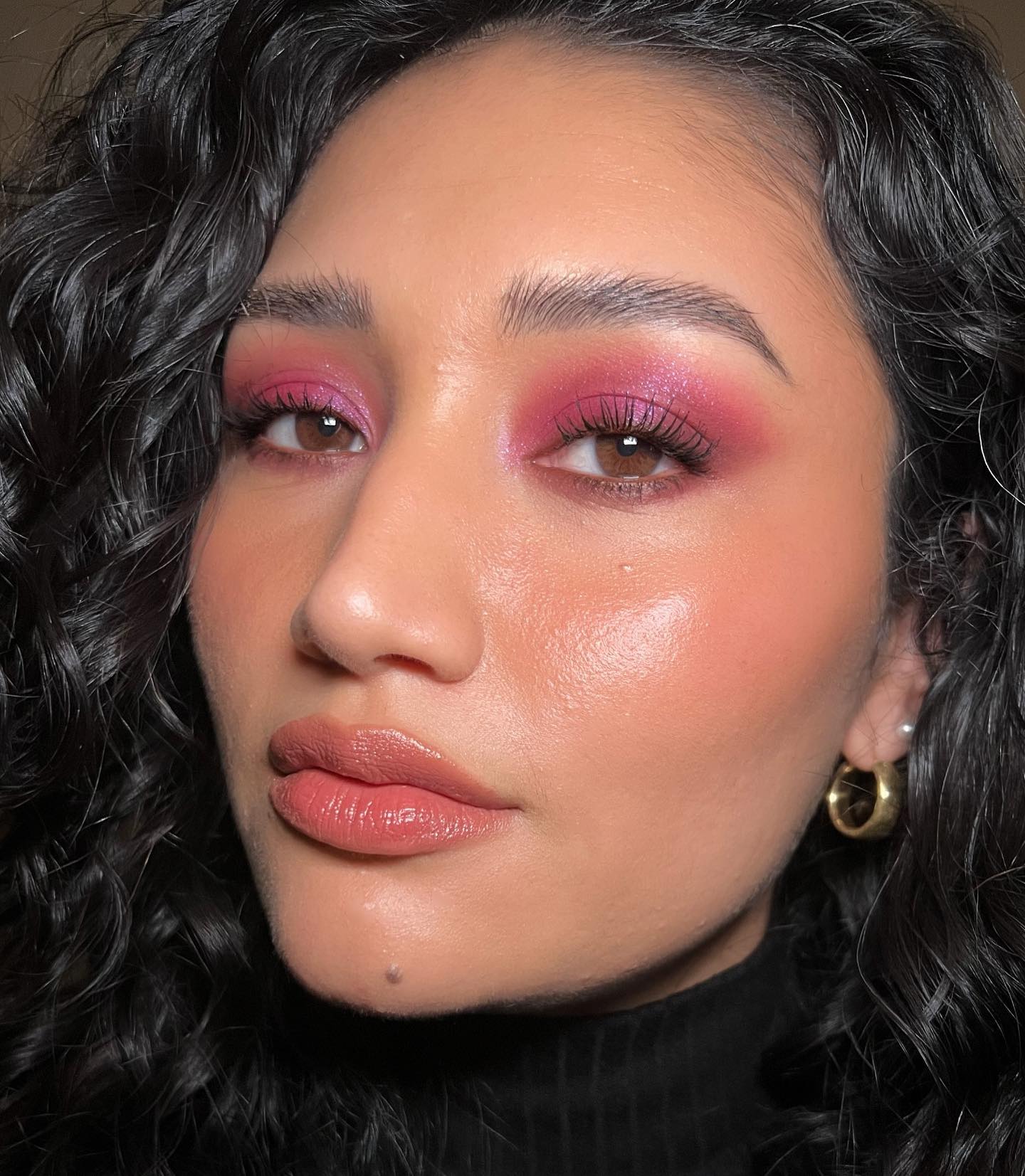 Valentine's Day makeup