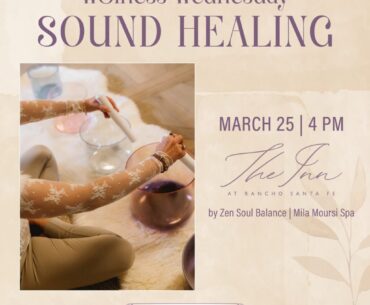 Wellness Wednesday Sound Bath - Wednesday, March 25, 2026, 4 p.m. to 5 p.m.