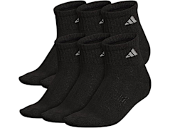 Adidas Athletic Cushioned Quarter Socks, 6 Pairs