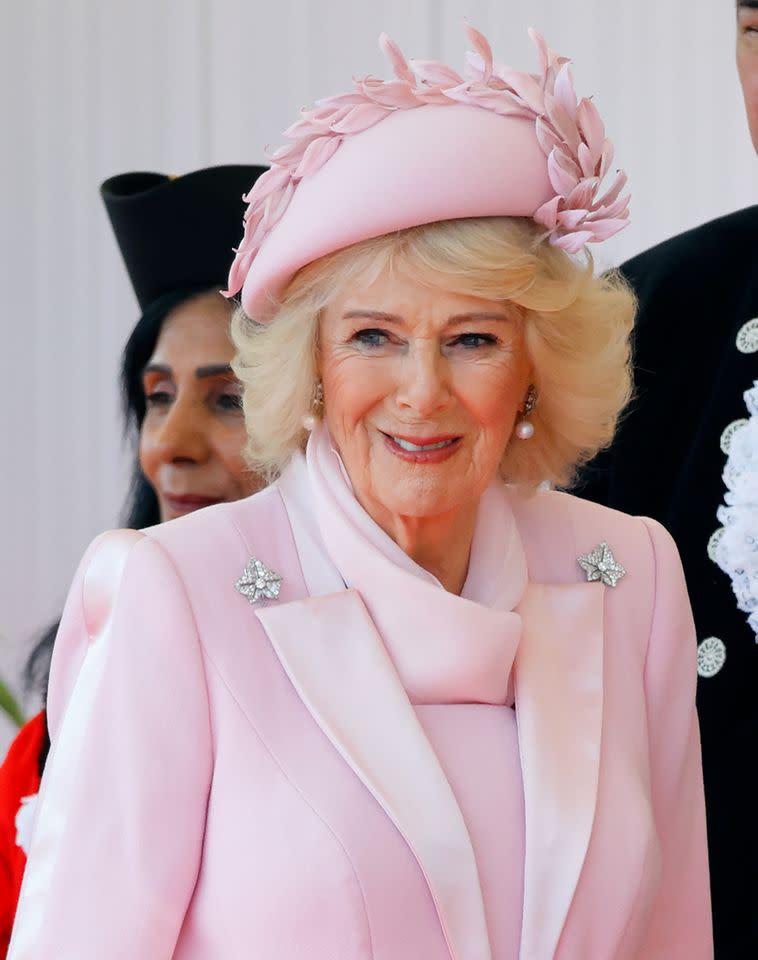 Queen Camilla at the Nigerian state visit on March 18, 2026Credit: Getty
