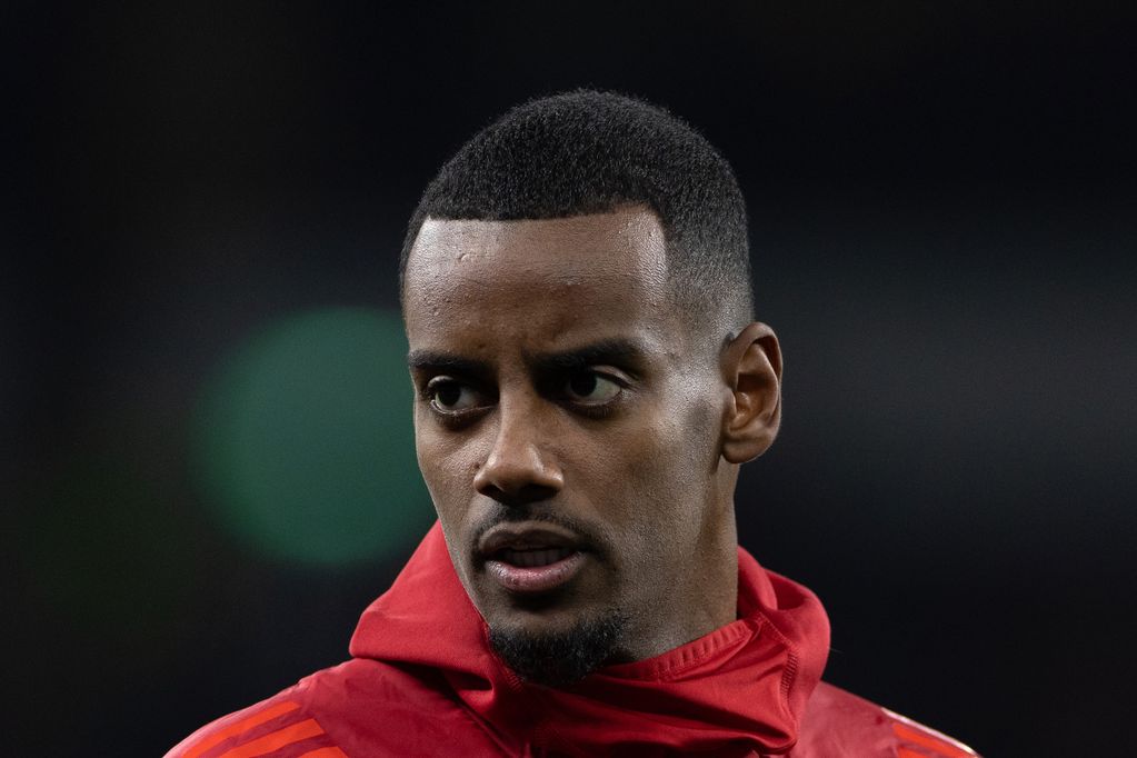 Liverpool striker Alexander Isak.