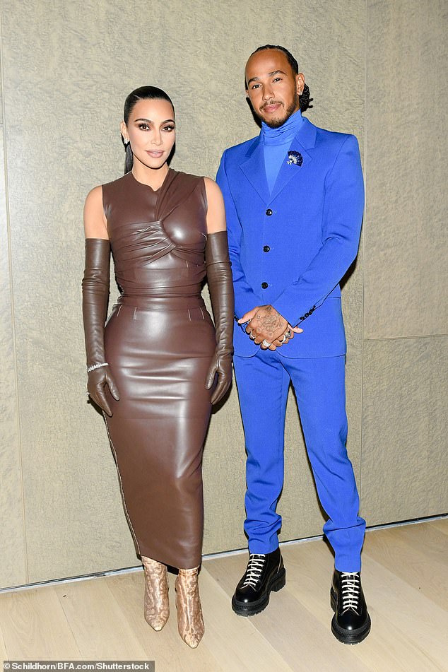 Kim Kardashian and Lewis Hamilton have shared snaps from their US getaway as the fitness fanatic star's influence on the F1 champ has been revealed (Seen together before romance in 2021)