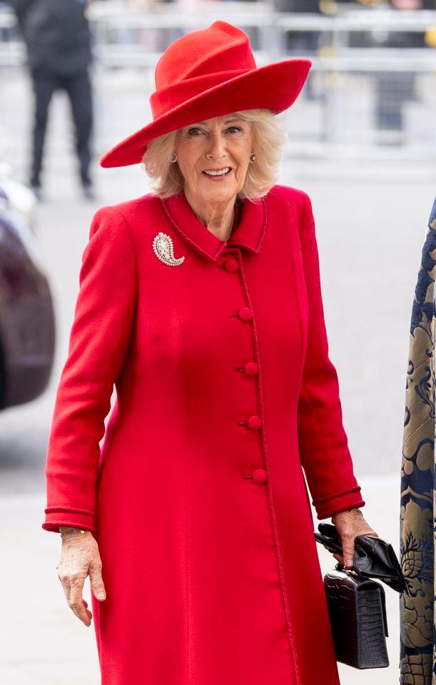 Queen Camilla at the Commonwealth Day service on March 9, 2026Credit: Getty