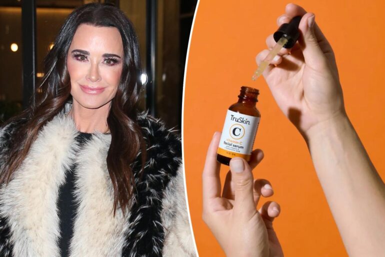 Kyle Richards called TruSkin's 50%-off vitamin C serum a 'miracle'