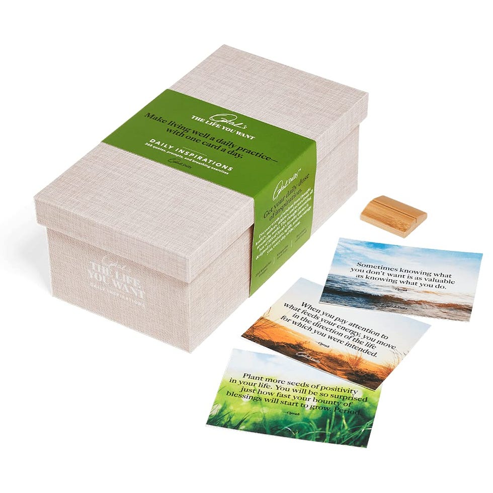 <p>Oprah's "The Life You Want" Daily Inspiration Cards</p>