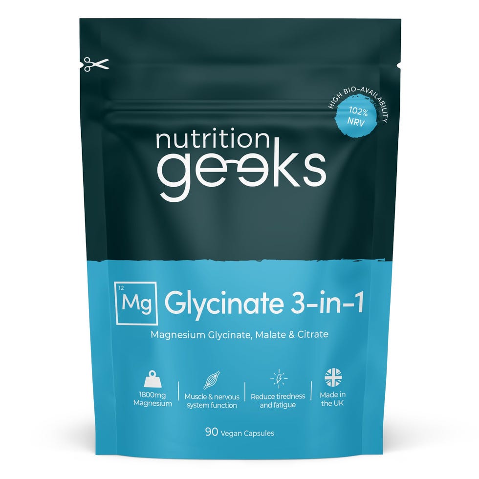 Nutrition Geeks Magnesium Glycinate 3-in-1 (45 Servings)