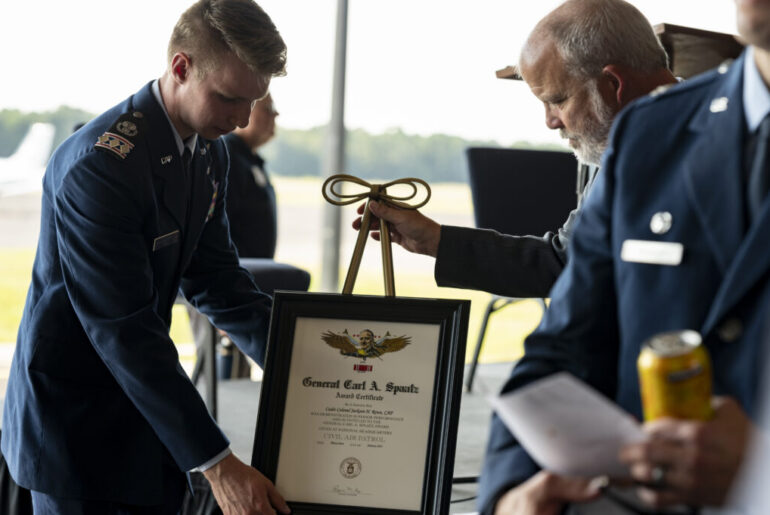 Cadet Earns Civil Air Patrol’s Top Honor