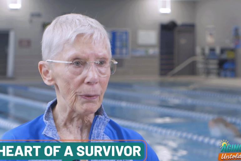 86-year-old World War II survivor inspires through fitness