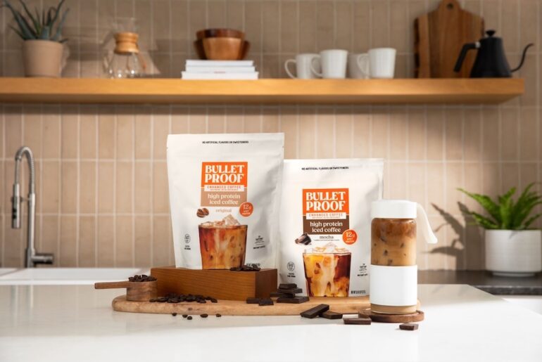 Bulletproof sheds biohack coffee image in wellness rebrand