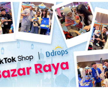 Ddrops x TikTok Shop Bazar Raya in Malaysia
