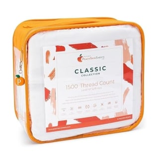 PeachSkinSheets Night Sweats Soft Sheet Set