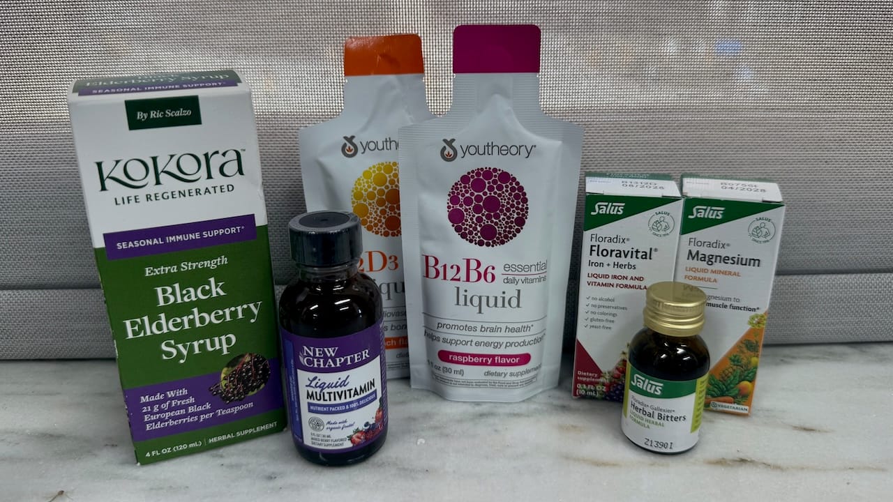 Liquid dietary supplements from Natural Products Expo West 2026