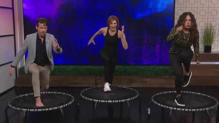 trampoline workouts in West U