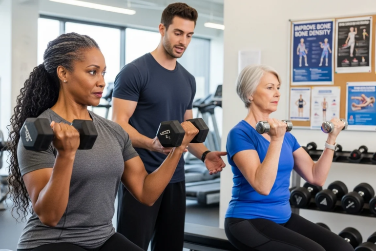 Postmenopausal Osteoporosis: Fitness Instructors’ Bone-Building Workouts