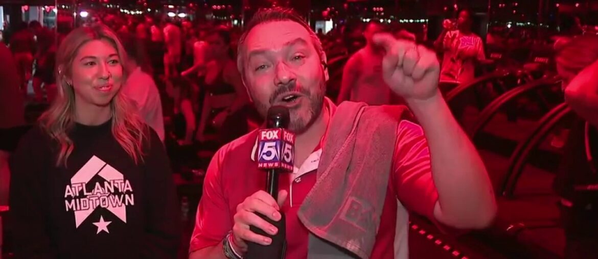 Famed fitness brand Barry’s paints Midtown Atlanta 'red'