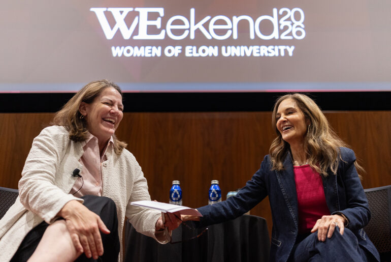 Women of Elon WEekend celebrates wellness while surpassing $2.5 million goal for student internships