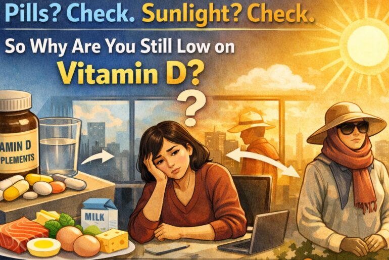 Vitamin D Deficiency: Pills? Check. Sunlight? Check. So why are you still low on Vitamin D?