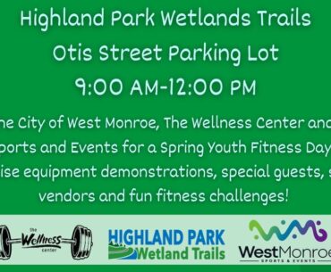 West Monroe and partners to host Spring Youth Fitness Day