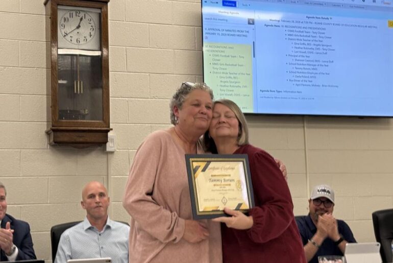 School board recognizes transportation, nutrition employees