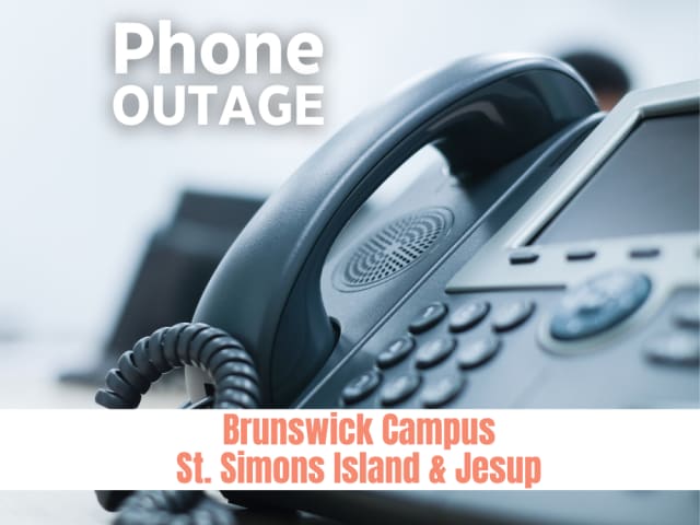 Brunswick Campus, Wellness Way Medical Complex on St. Simons Island and Jesup Phone Outage