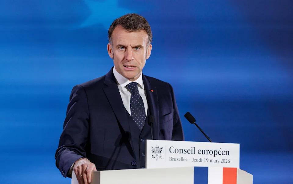 Mr Macron had deployed the carrier in the days after the US-Israeli strikes