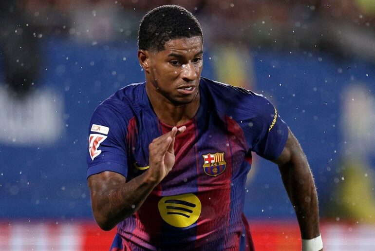 Marcus Rashford fit again for Barcelona after fitness issues - Hansi Flick