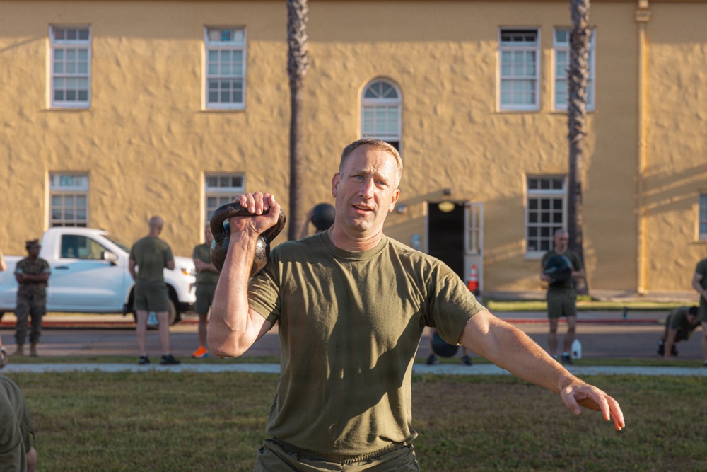 Headquarters and Service Battalion PT