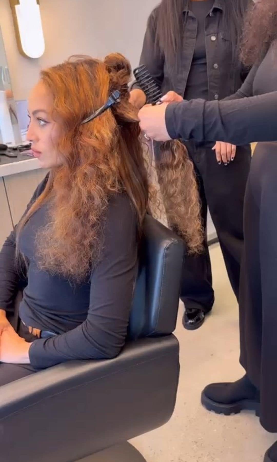 Celebrity beauty expert Jamie Harper tests Shark’s SilkiPro Straight gets glass-sleek hair in minutes