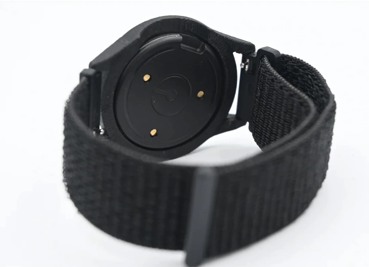 The Heir can slot into the HeirBand for when you want to track steps without sweating into your favorite watch's leather strap