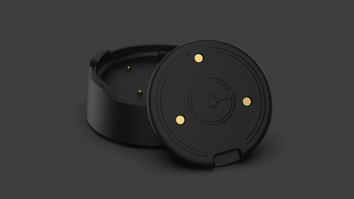 The Heir runs for 42 hours on a full battery, and uses a proprietary dock to recharge