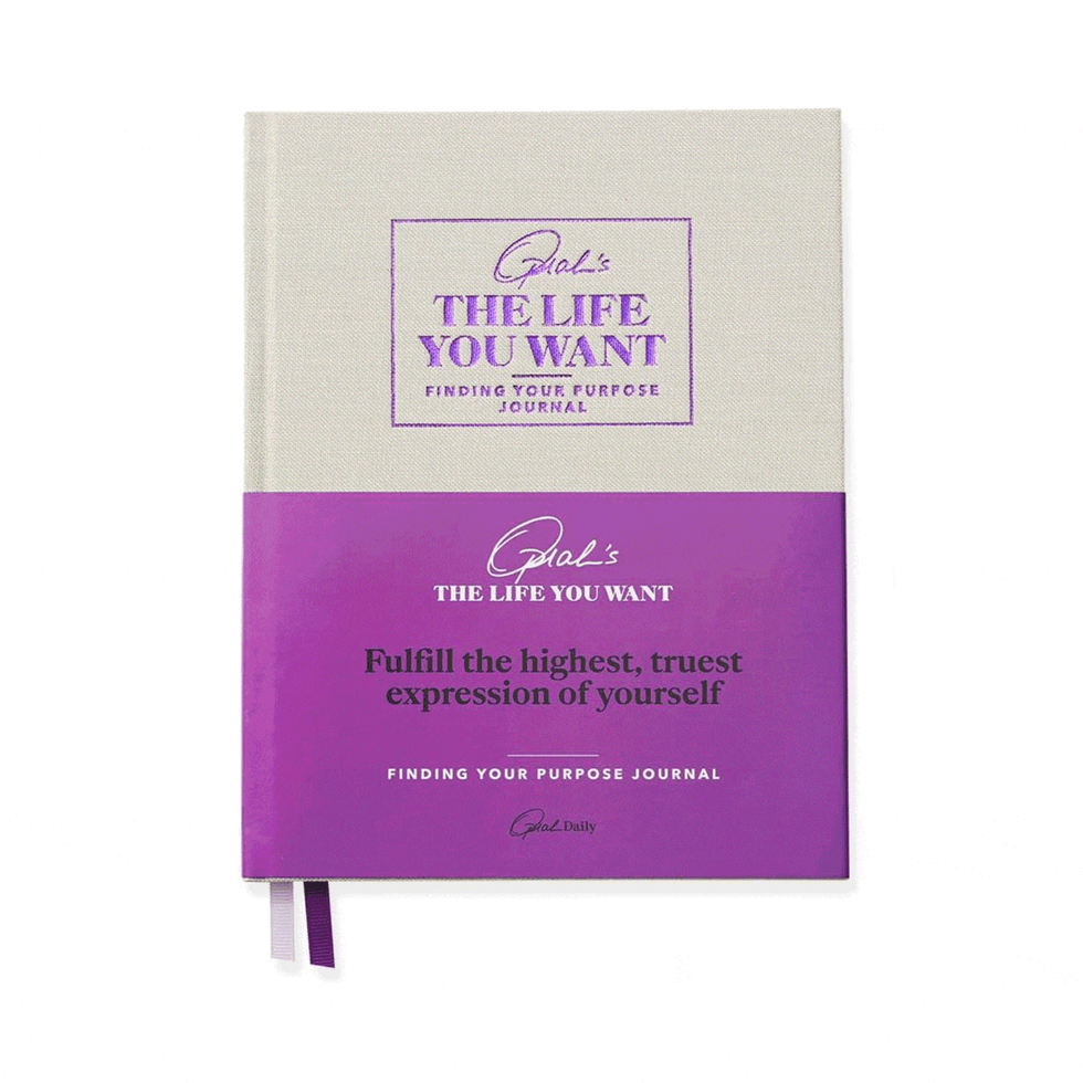 <p>Oprah’s "The Life You Want" Finding Your Purpose Journal</p>