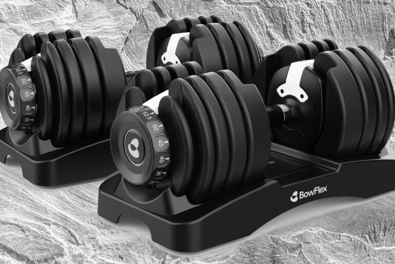 Bowflex SelectTech Adjustable Dumbbells Are Over 50% Off in the Amazon Spring Sale