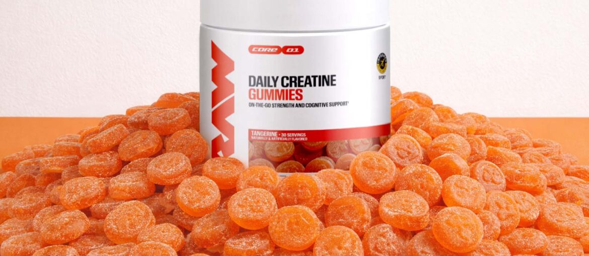 Raw Nutrition's new Daily Creatine Gummies for muscle boost