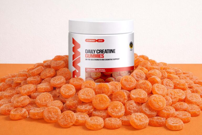 Raw Nutrition's new Daily Creatine Gummies for muscle boost