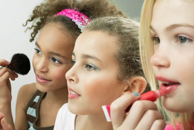 I know 8-year-olds who wear beauty products