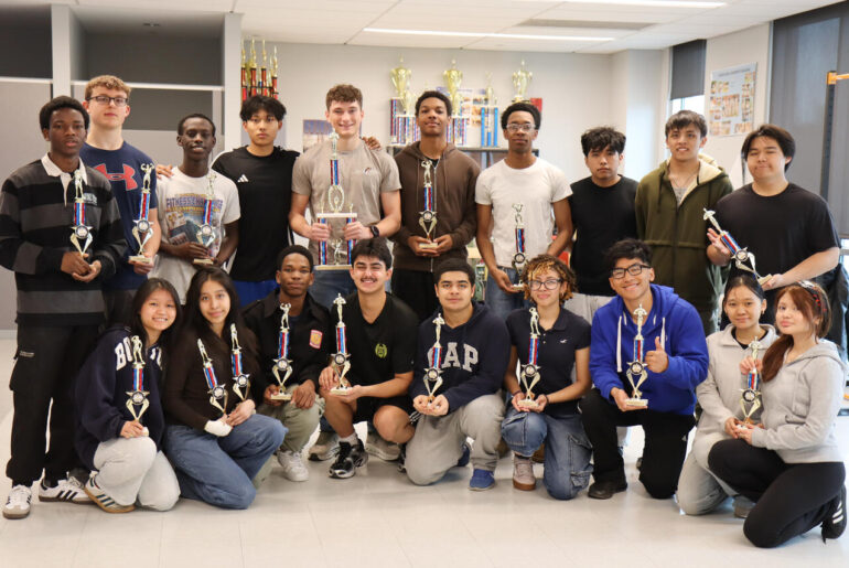 Falcons shine at the JROTC Fitness Competition