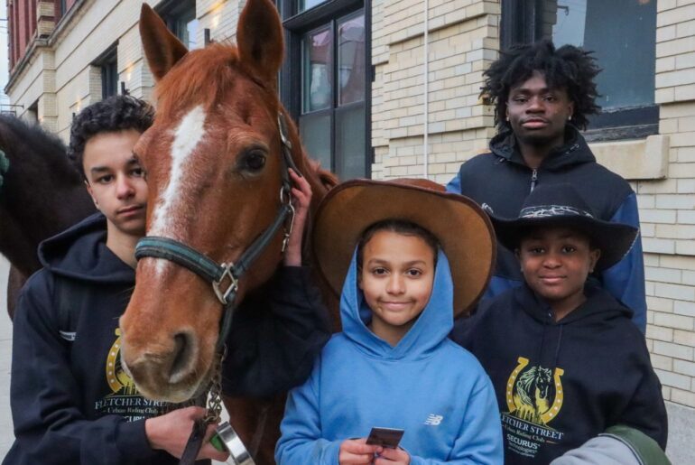 'Fletcher Street Urban Riding Club' puts a focus on youth mental wellness