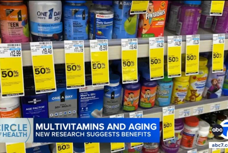 Can taking a daily multivitamin slow down aging? Here's what a new study found