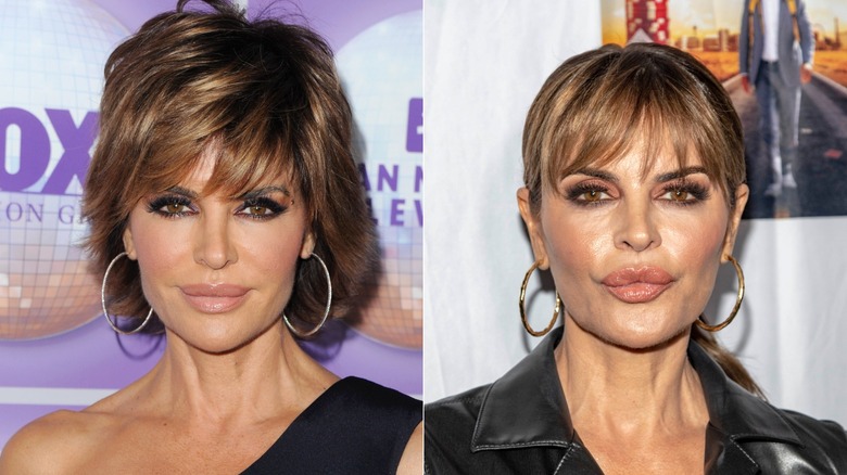 Lisa Rinna in 2015 and 2019