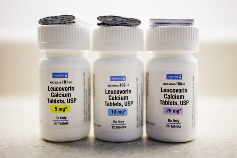 An illustration photo shows Leucovorin in Schwenksville