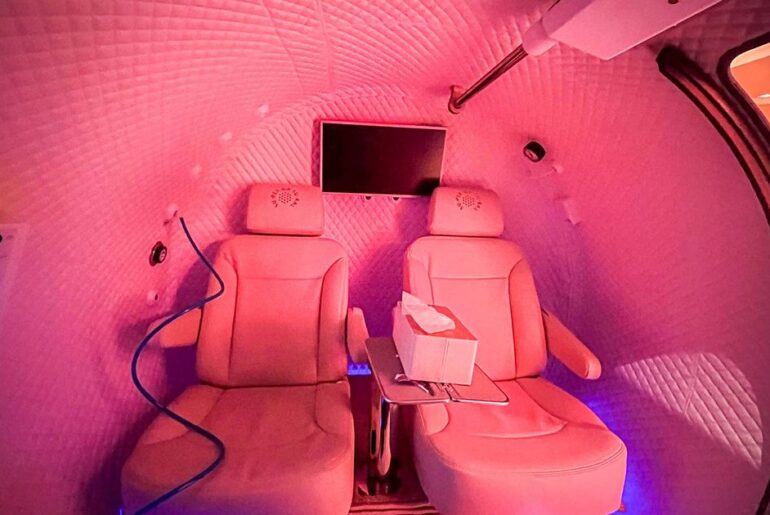 I tried the futuristic wellness treatment Toronto Raptors use and here's how it went