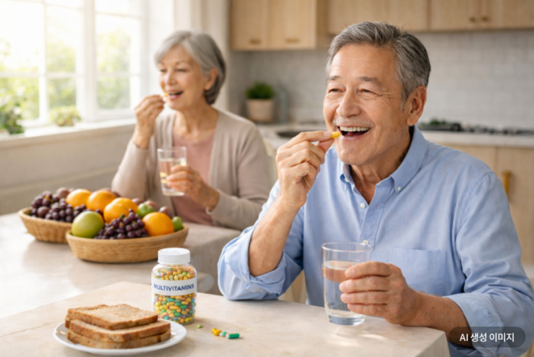 A Pill to Slow Aging?... Daily Vitamins for Two Years Show Modest Effect [Reading Science]