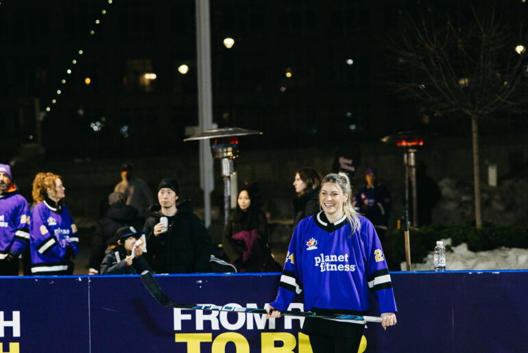 Natalie Spooner And Bringing Hockey And Community Together in Downtown Toronto