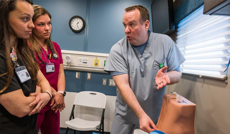 Students in the LINC program at Hannibal