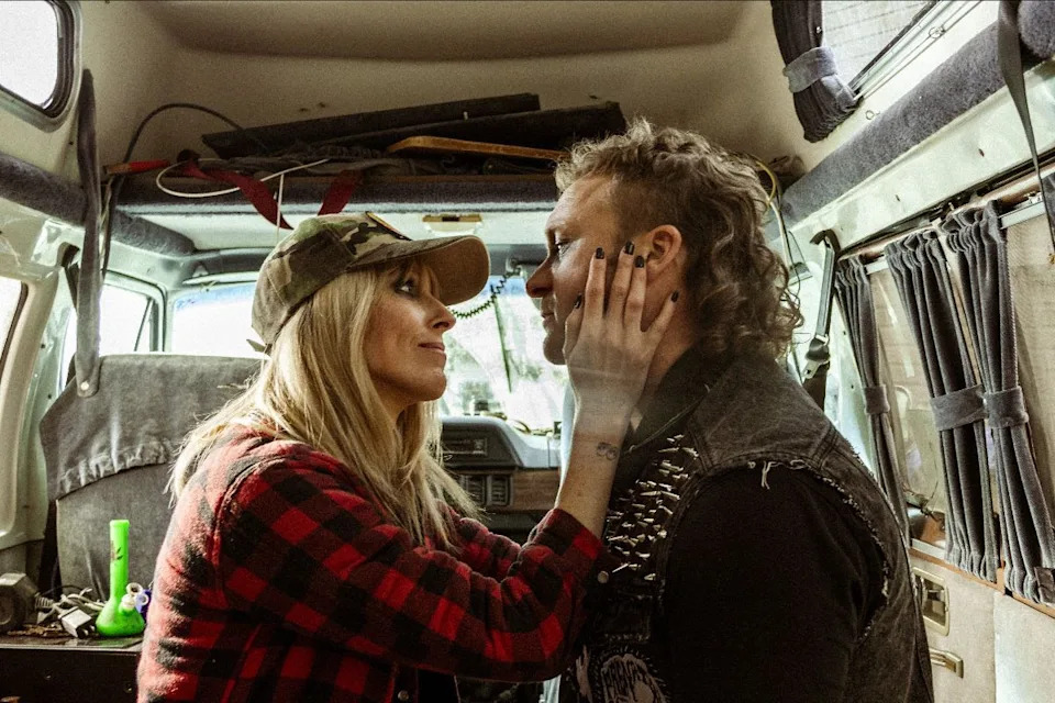 Susan Kent (L) and Daniel Petronijevic (R)  in THE SNAKE, premiering at SXSW. (Club Red Productions)