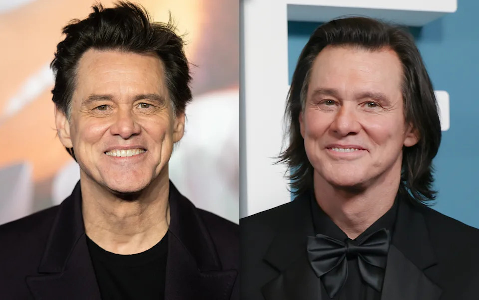 Two views of Jim Carrey