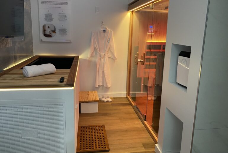 A private room within Degree Wellness Flower Mound.