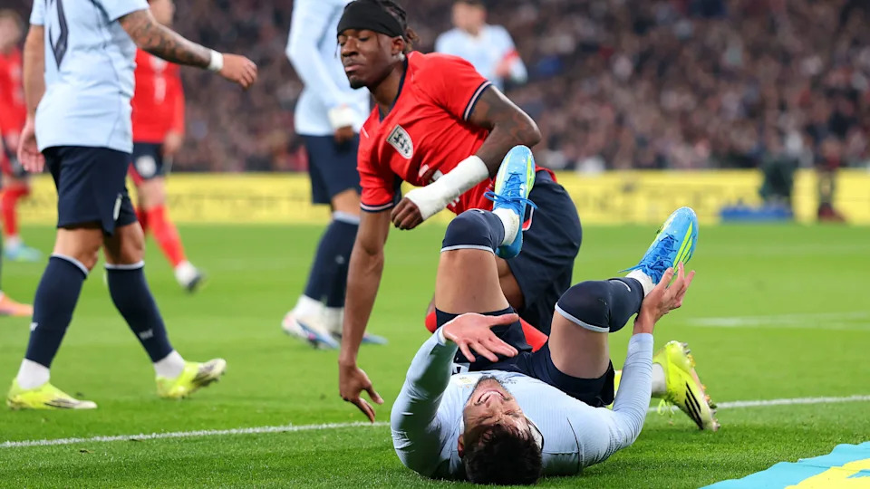Physical encounter at Wembley